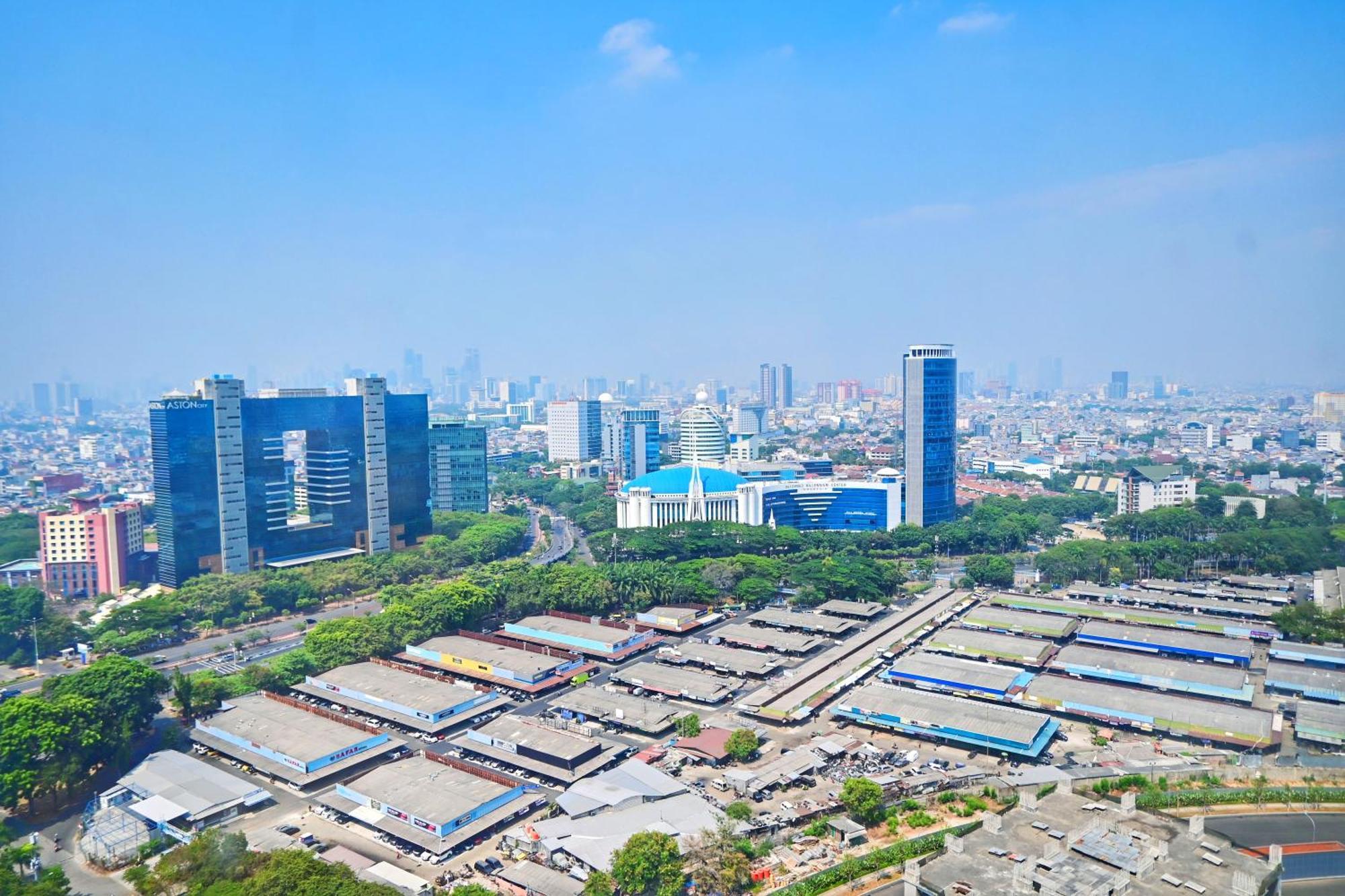 Brand New 2Br Apt Menara Jakarta, Jkt Inter Expo Lägenhet Exteriör bild